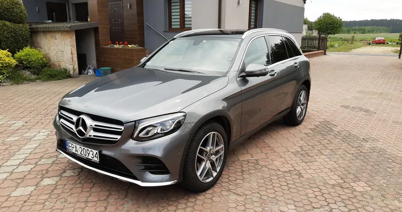 mercedes benz Mercedes-Benz GLC cena 146000 przebieg: 92000, rok produkcji 2017 z Pabianice